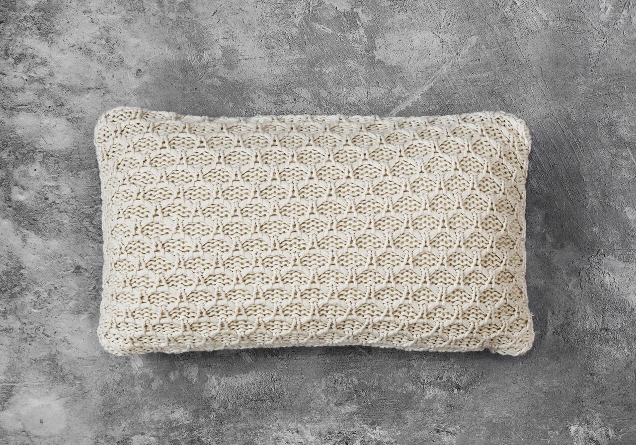 Enfield Nat Pillow 12 x 20, Top