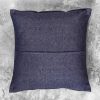 Herring Blue Pillow 20 x 20, Back