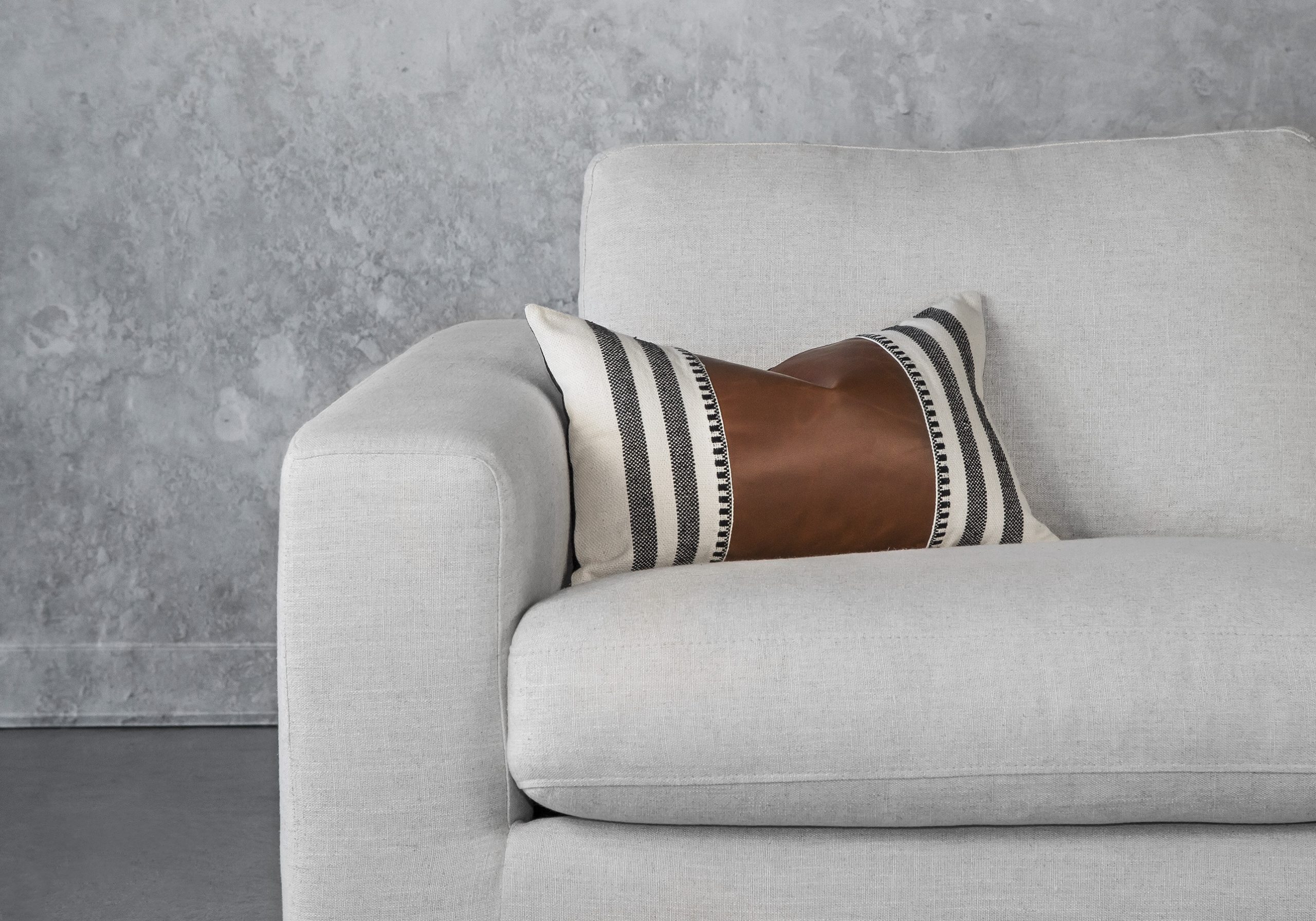 Pround Leather Pillow 12x20 1