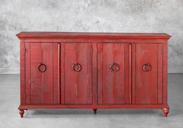 Capri Console in Red, Front