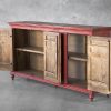 Capri Console in Red, Open
