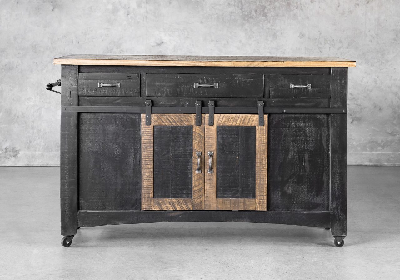 Eblo Kitchen Island, Front