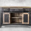 Eblo Kitchen Island, Front, Open