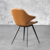 Karma Dining Chair in Light Brown, Back