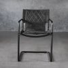 Barry Dining Chair in Ebony, Front