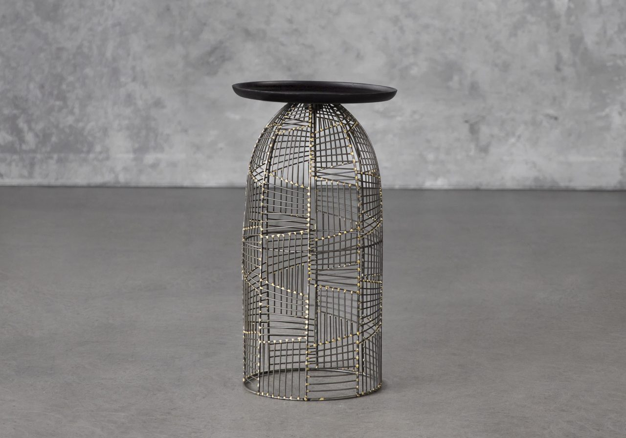 Datma End Table, Front