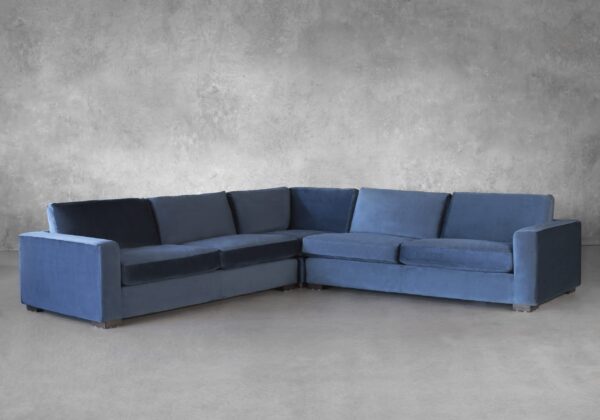 Lucca Sectional Teal, Angle