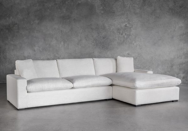 Vermont Sectional in Natural Fabric, Angle, SR Vermont Sectional in Natural Fabric, Angle, SR
