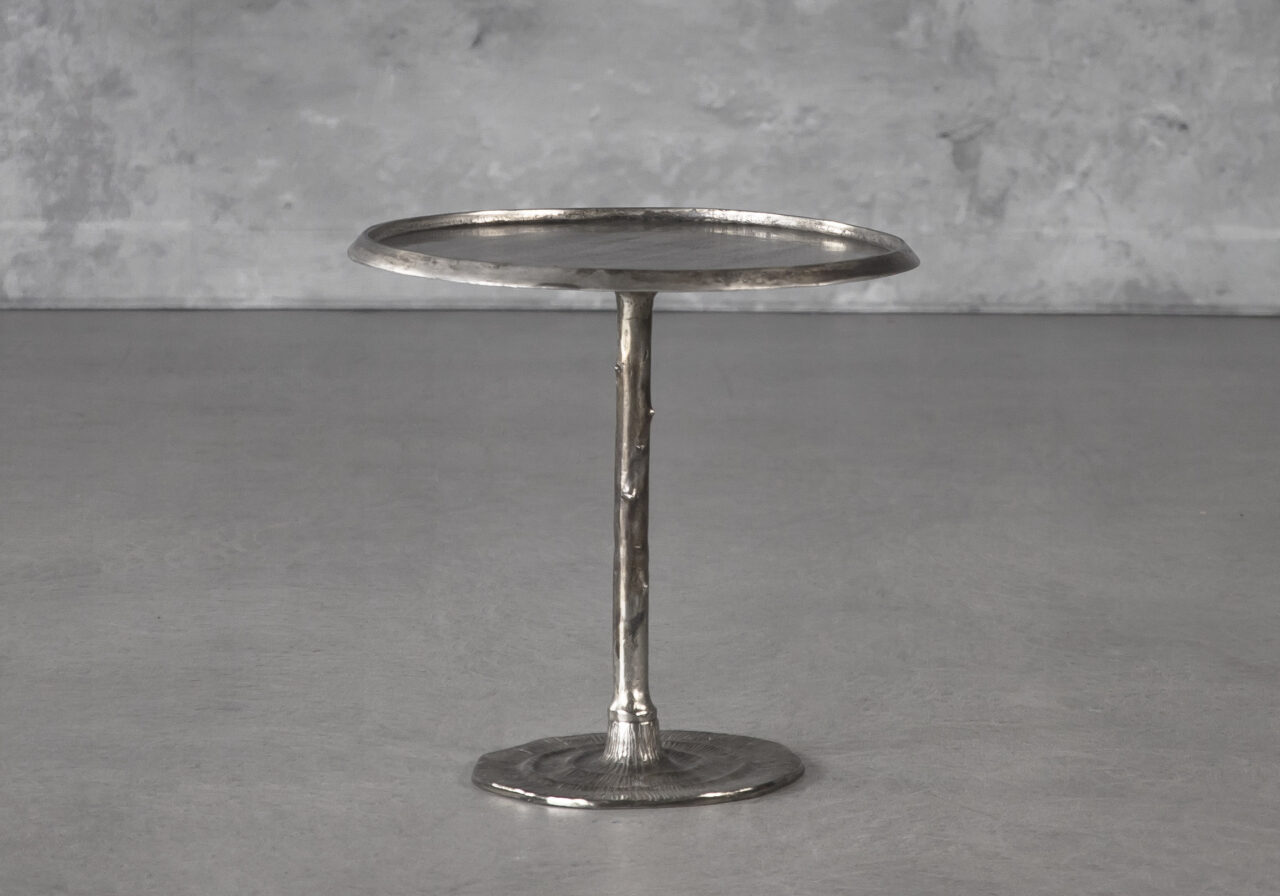 Small silver on sale end table
