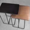 Reed End Table, Top, Angle
