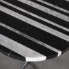 Marble End Table, Close Up