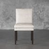 Derek Dining Chair in Linen, Front