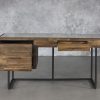 Elbert Desk, Front, Open