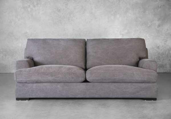Nino Sofa in Dark Grey, Front