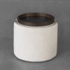 Harry Ottoman, Stucco, Angle, Tray