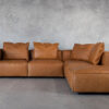 Shauna Sectional in Camel, Front