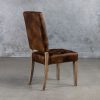 Lorena Dining Chair in Leather, Back