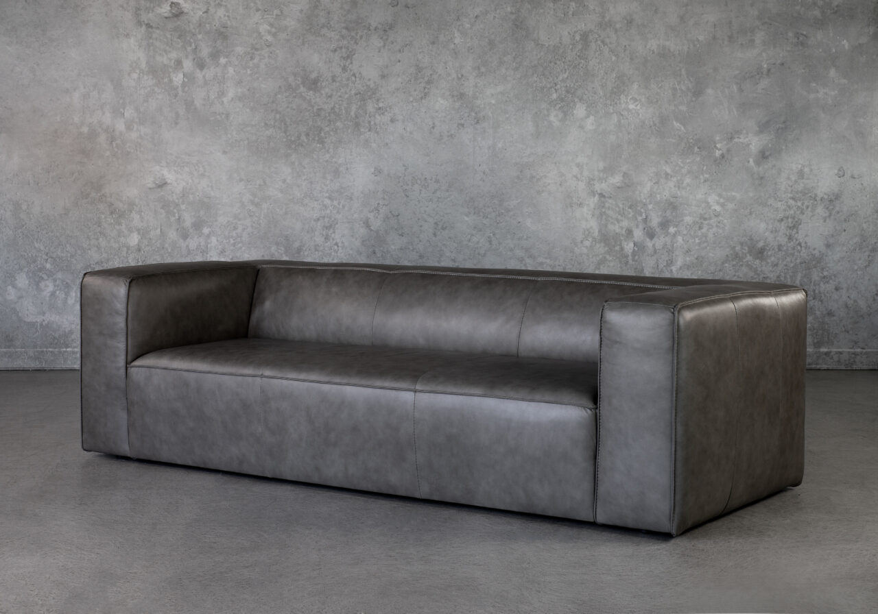 Weston Sofa in Vintage Grey, Angle