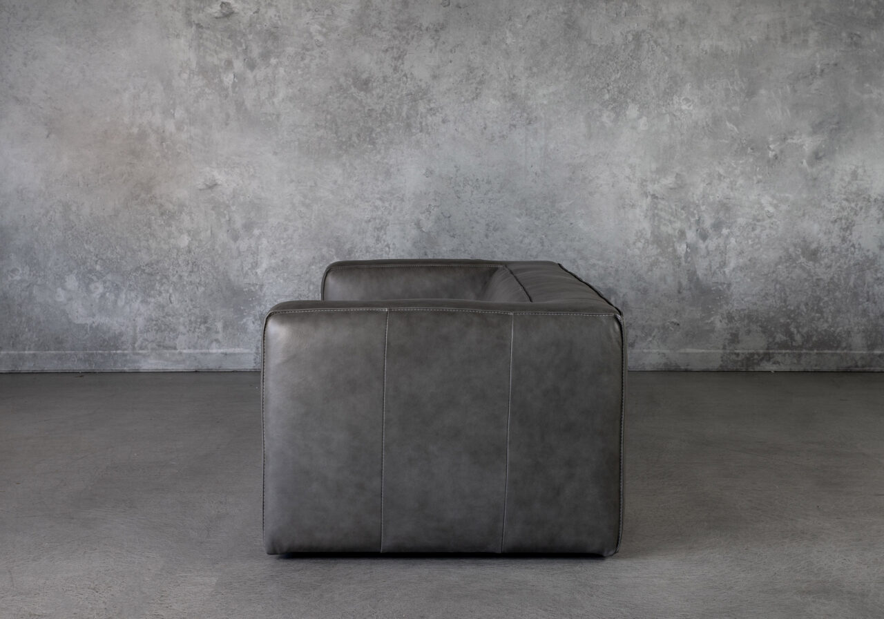 Weston Sofa in Vintage Grey, Side