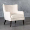 Marley Dining Chair, Linen, Angle