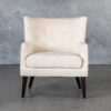 Marley Dining Chair, Linen, Front
