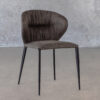 Jazz Dining Chair, Charcoal, Angle