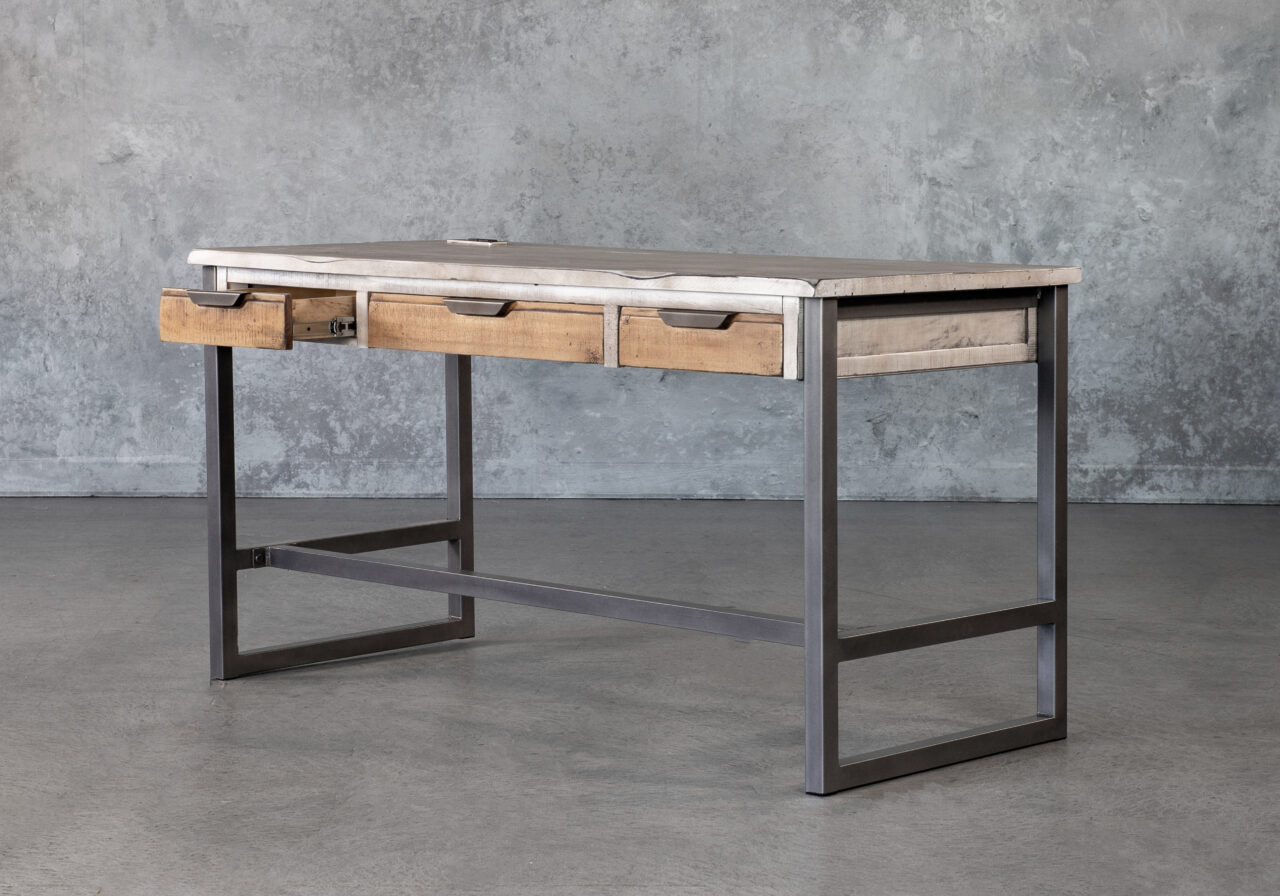 Mita Desk, Angle, Open