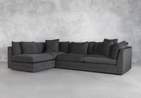 Bradford Sectional in Entice Steel, Angle, SL