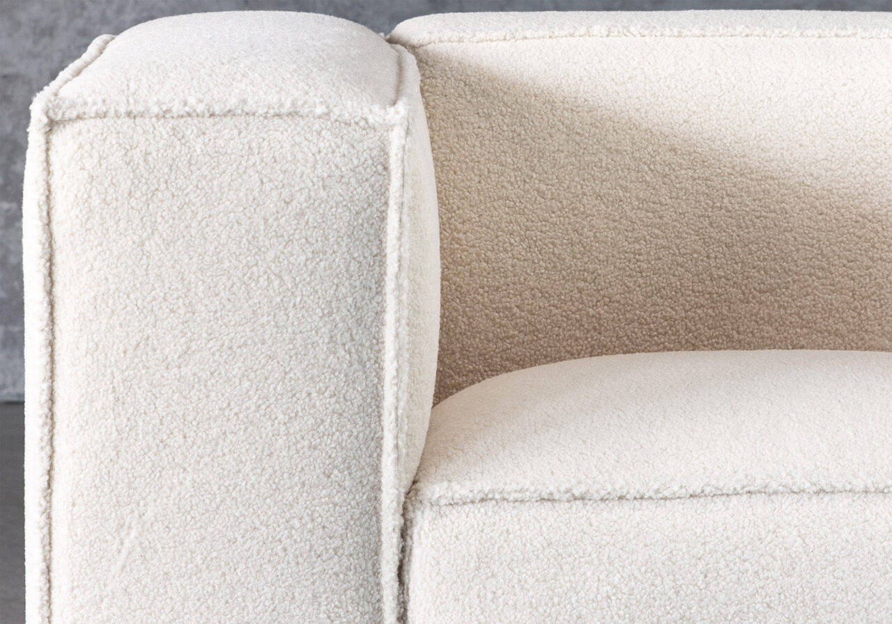 Emma Chair in Cream, Close-up
