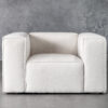 Emma Chair in Cream, Front
