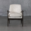 Hershey Chair in Cream, Front