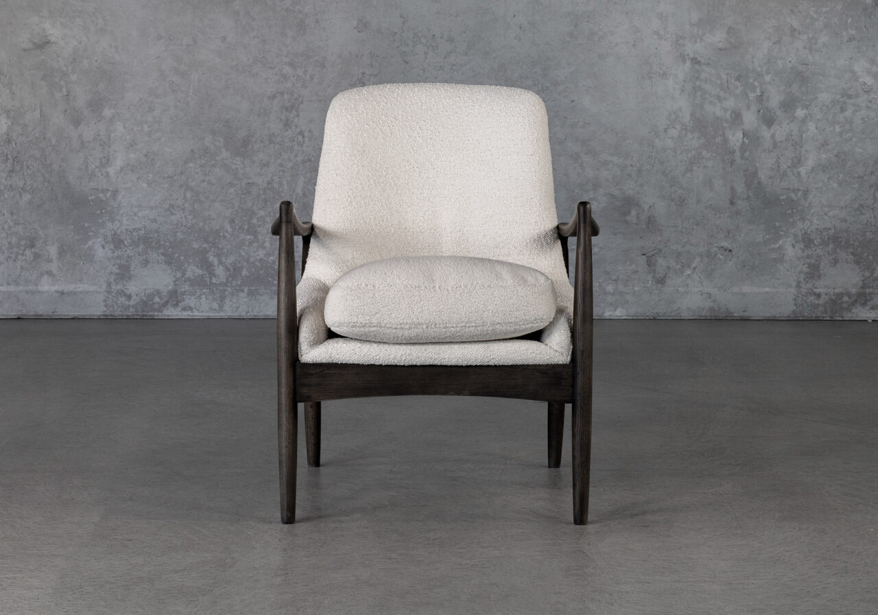 Hershey Chair in Cream, Front