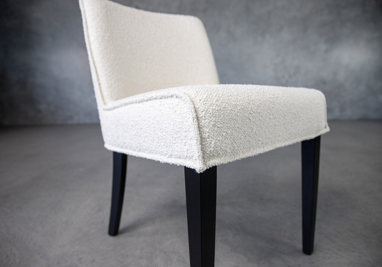 Jonny Dining Chair in Cream P295, Close Up