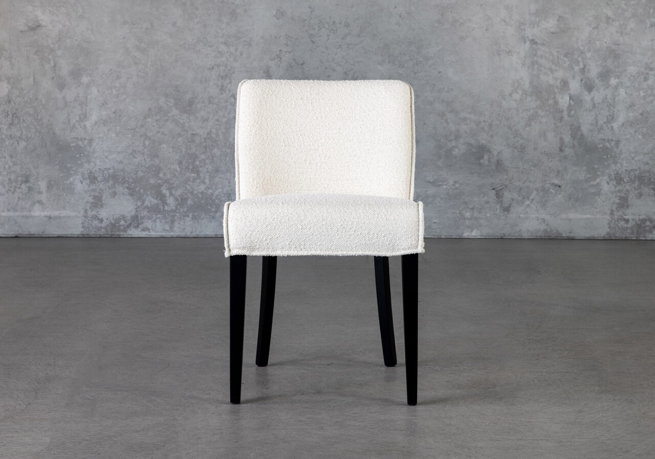 Jonny Dining Chair in Cream P295, Front