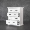 Lewis High Chest, Angle, Open