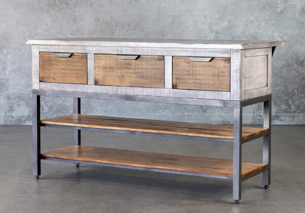 Mita Kitchen Island, Angle