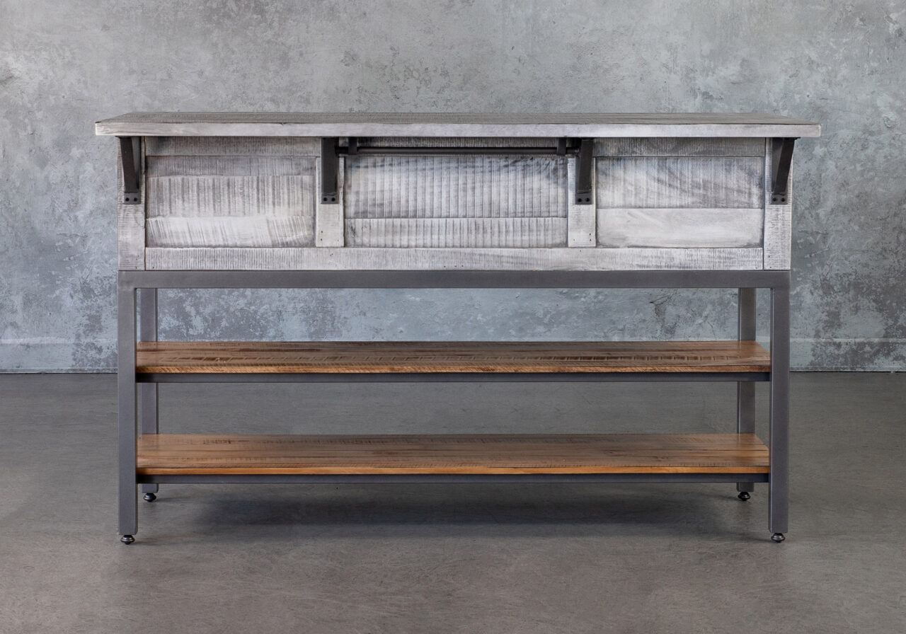 Mita Kitchen Island, Back