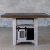 Pueblo Grey Counter Table, Front