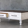 Rock Valley Coffee Table, Angle, Open
