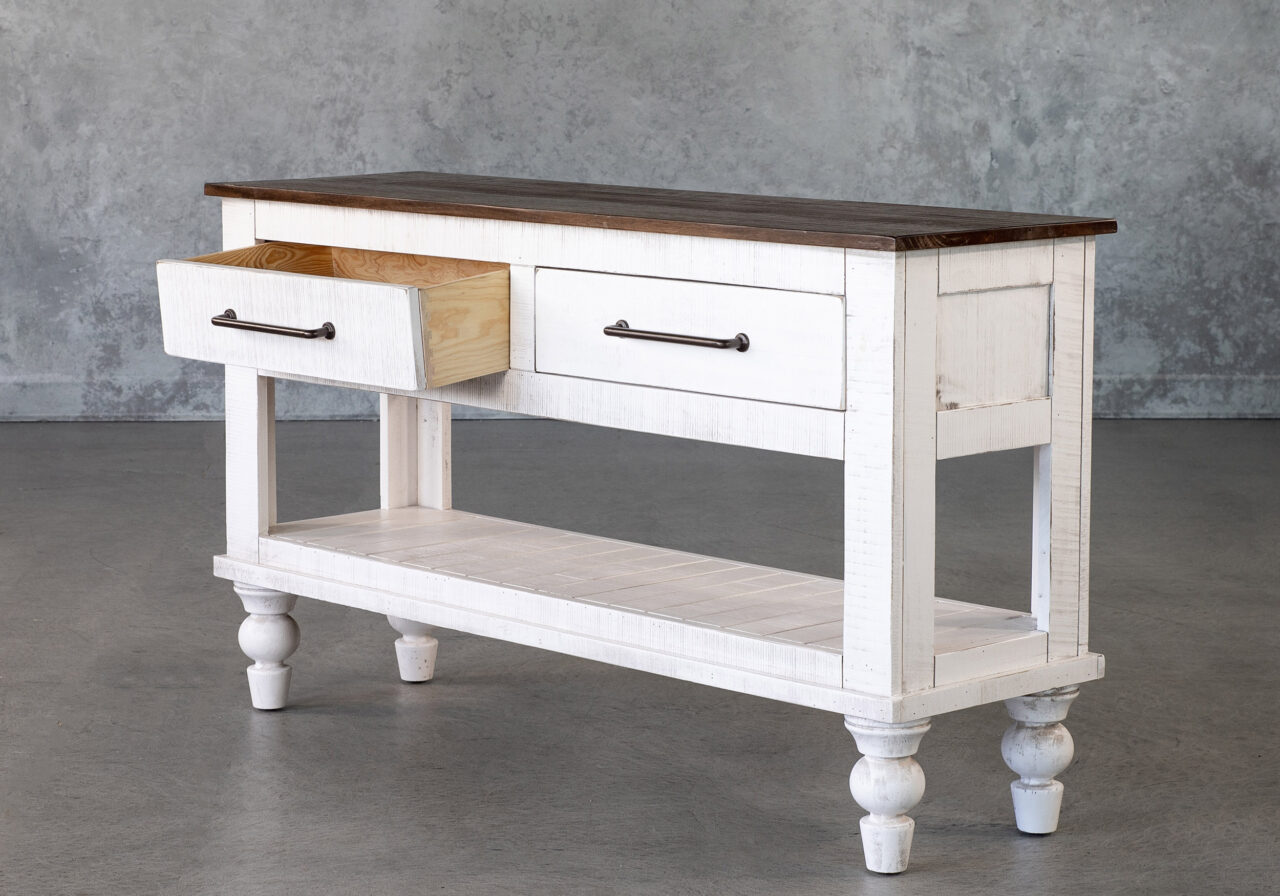Rock Valley Console, Drawer Open