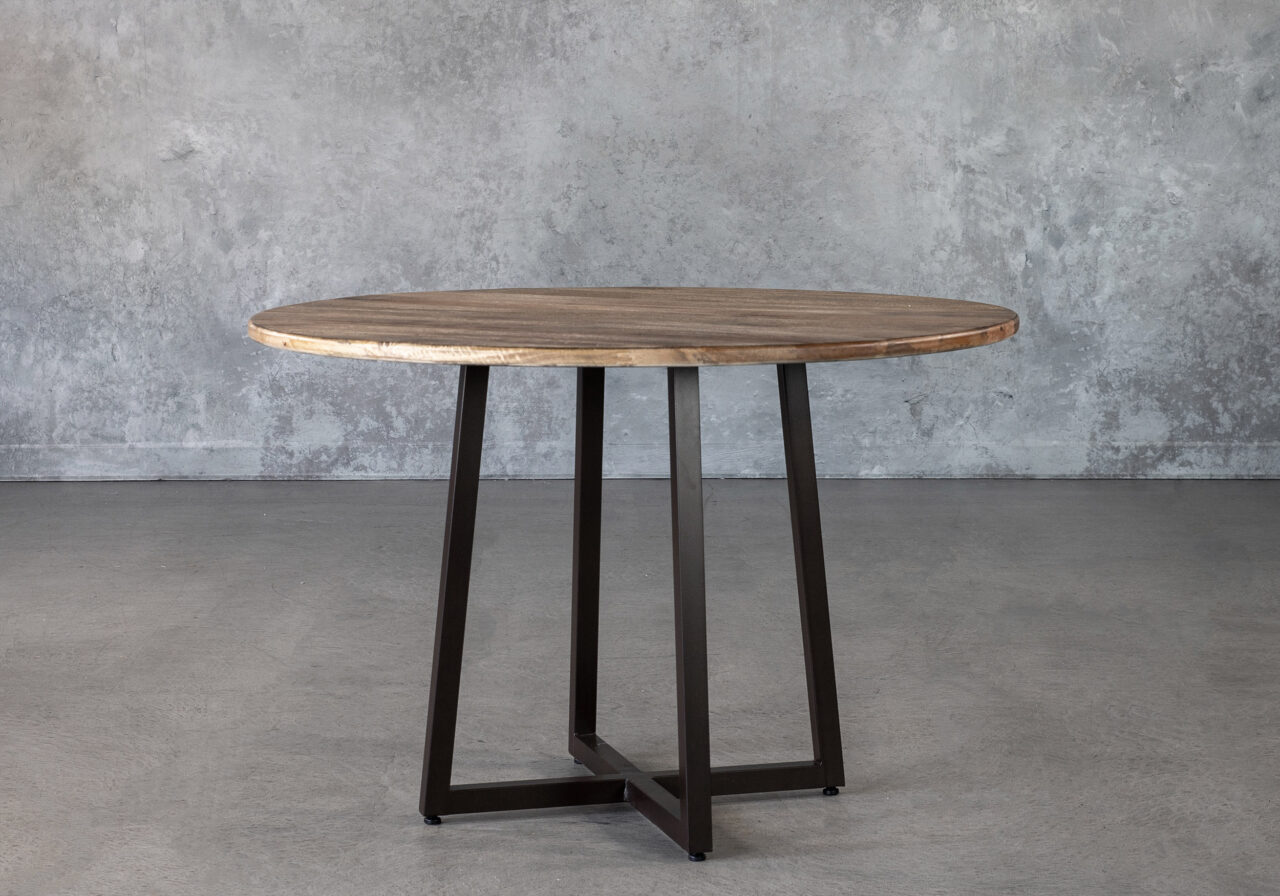 Tulum Round Dining Table, Angle