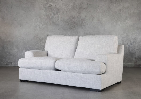 Nino Loveseat in Light Grey A303, Angle
