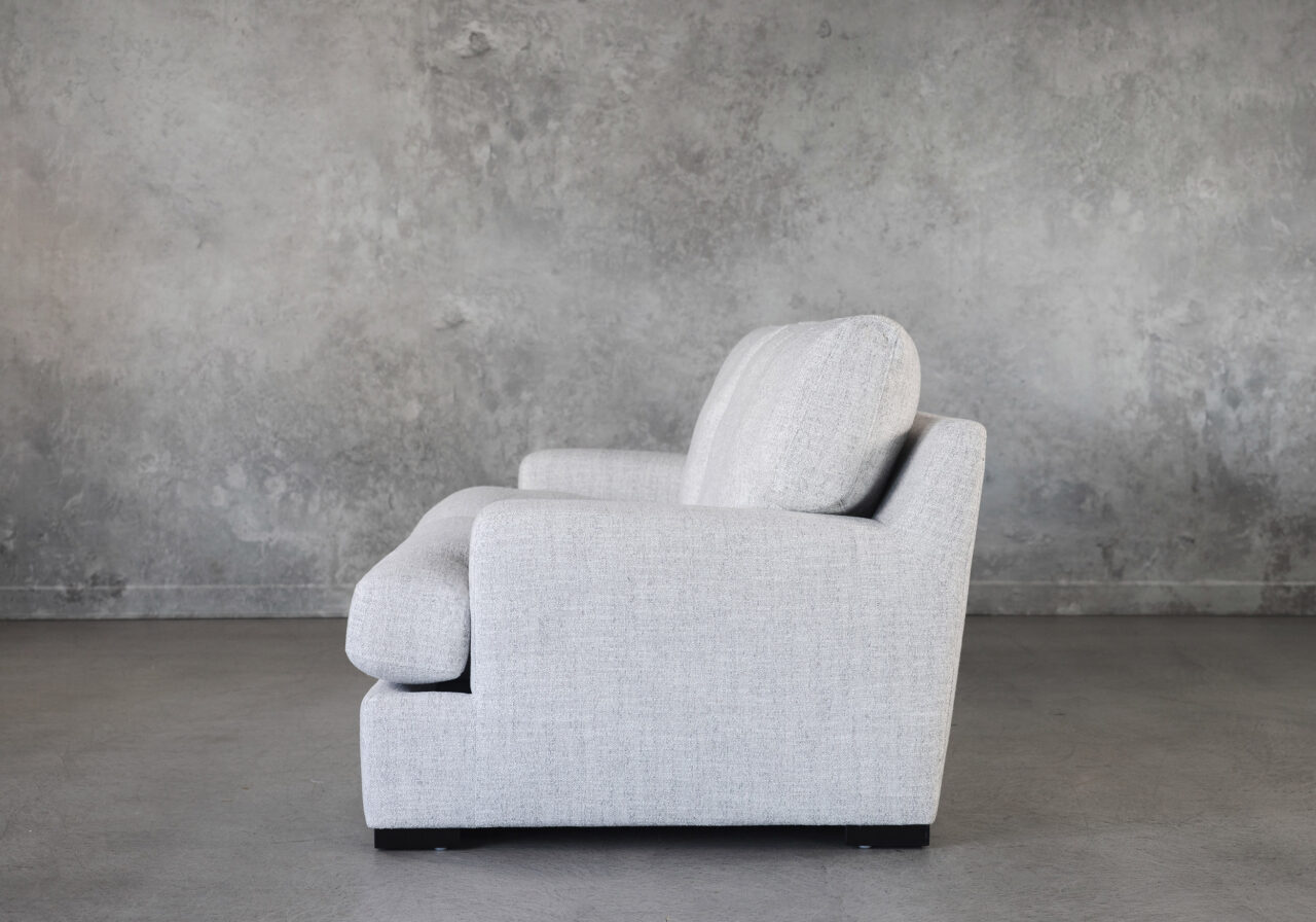 Nino Loveseat in Light Grey A303, Side