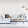 Shay Sectional in Sincere Bone, Front, SL