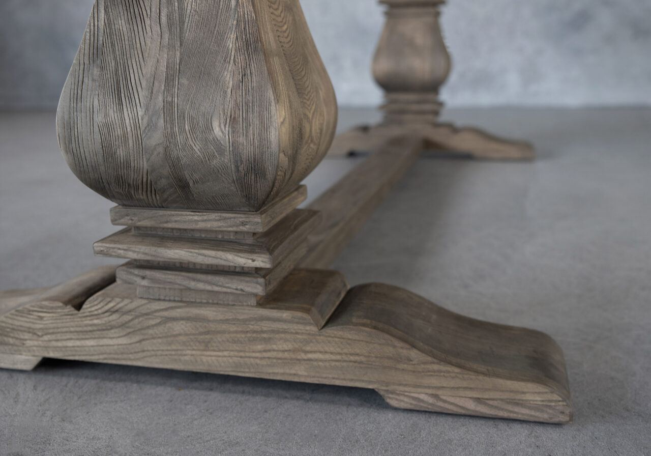 Trestle Dining Table, Detail