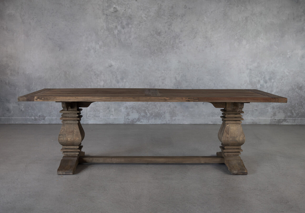 Trestle Dining Table, Front