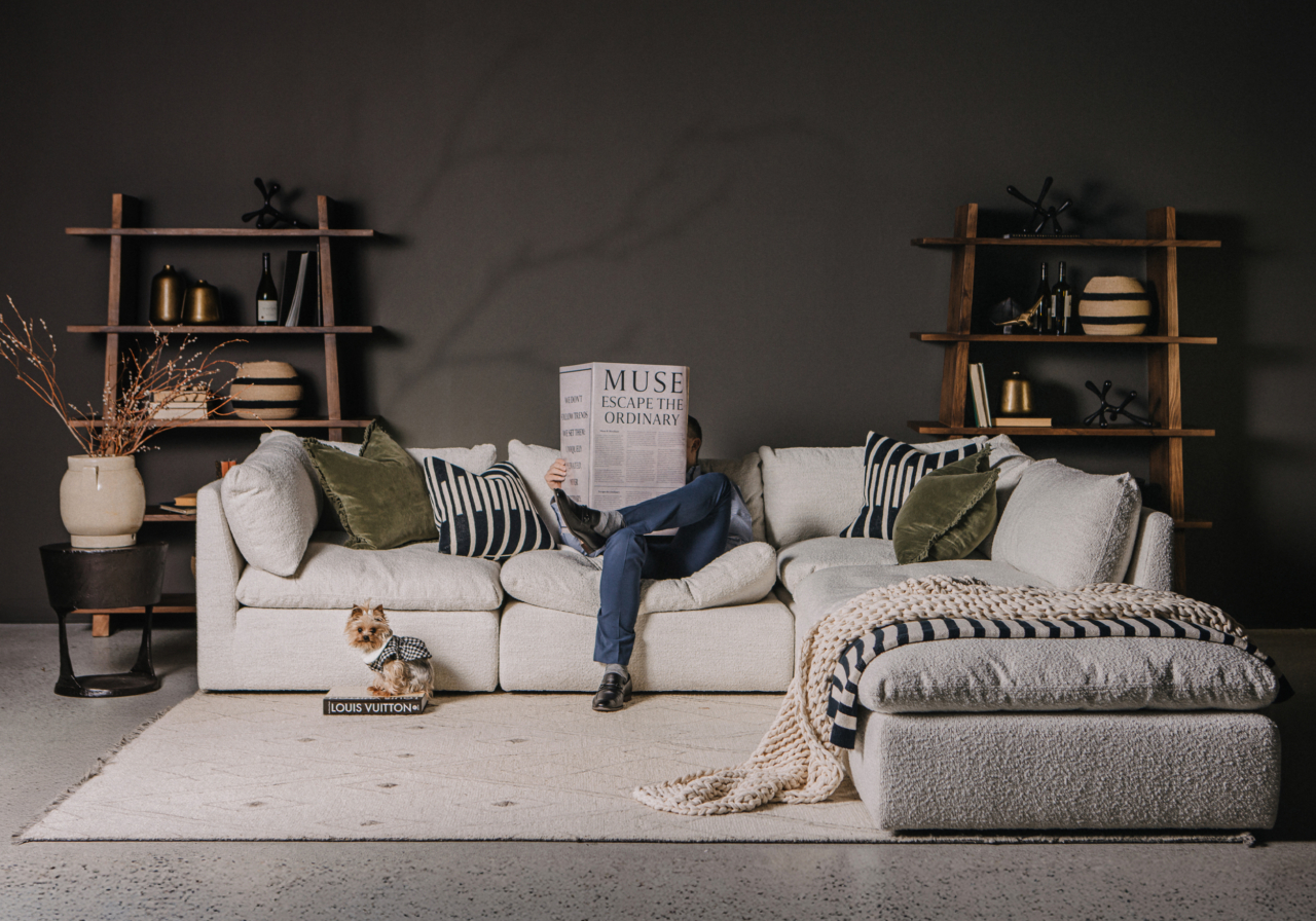 Esha Sectional - Living Room