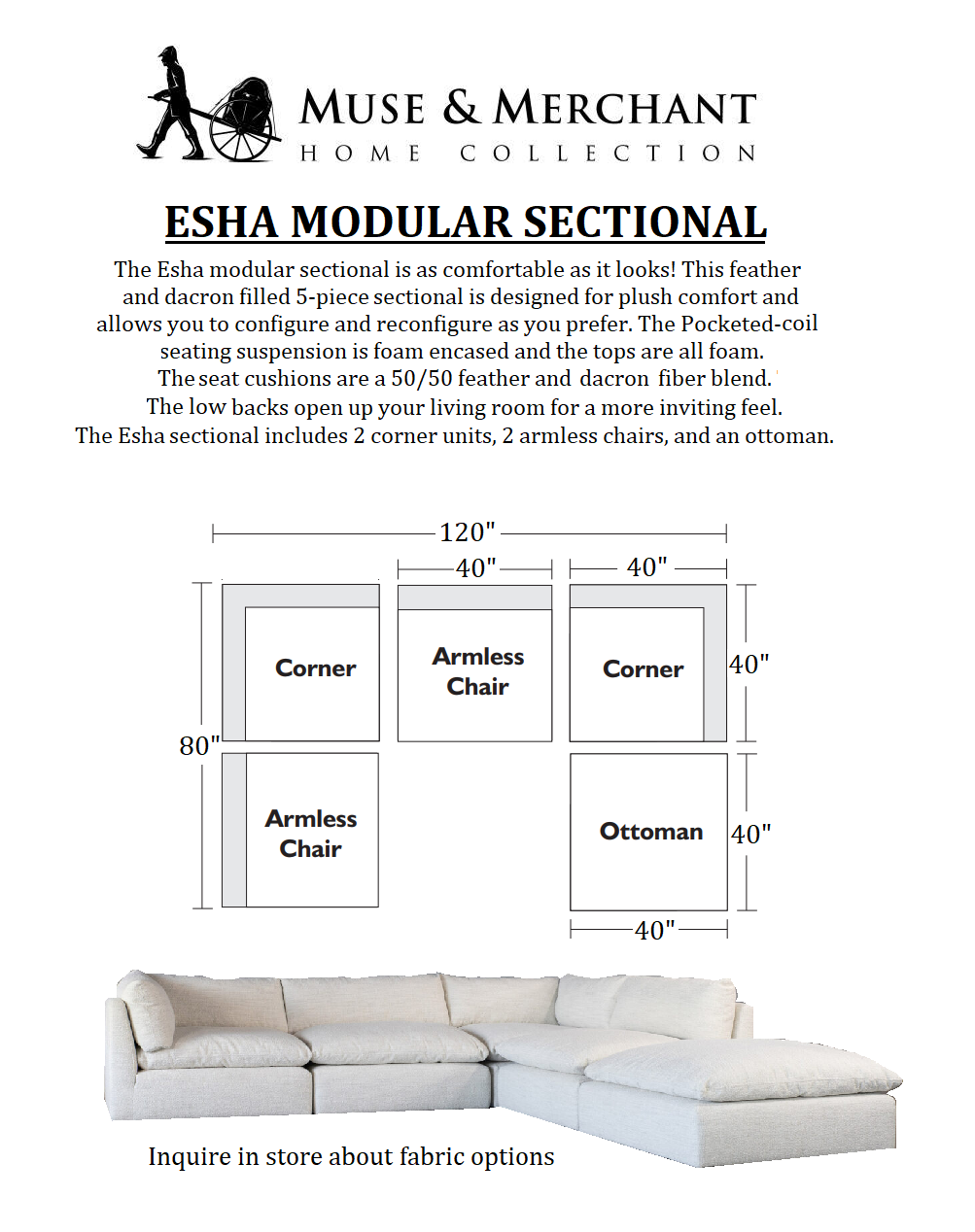 Esha Sectional Planner