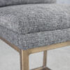 Harlow Counter Stool in Pepper, Detail
