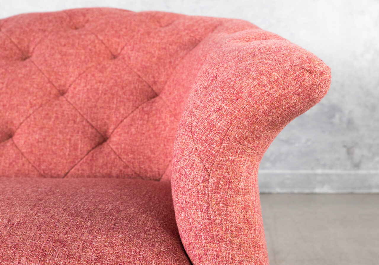 Ava Chair in Coral, Detail